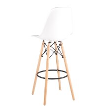 Стул Eames DSW барный белый