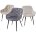 Стул BREEZE G108-15 пепел розы, велюр/ черный каркас М-City 