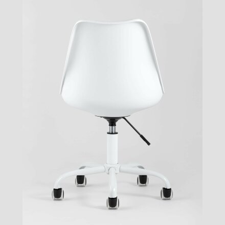 Стул офисный Stool Group Blok пластиковый белый 