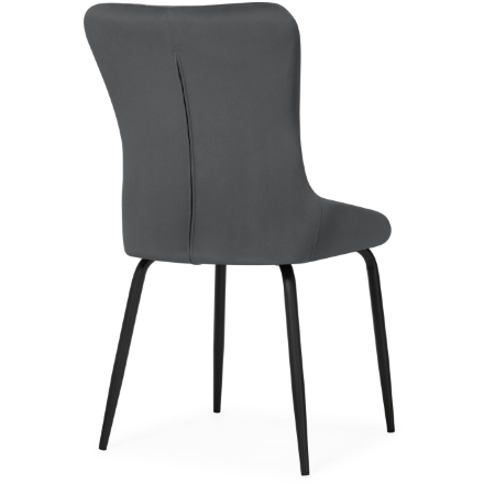 Стул на металлокаркасе Lado green / black 