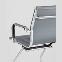 Кресло для посетителей TopChairs Visit серое