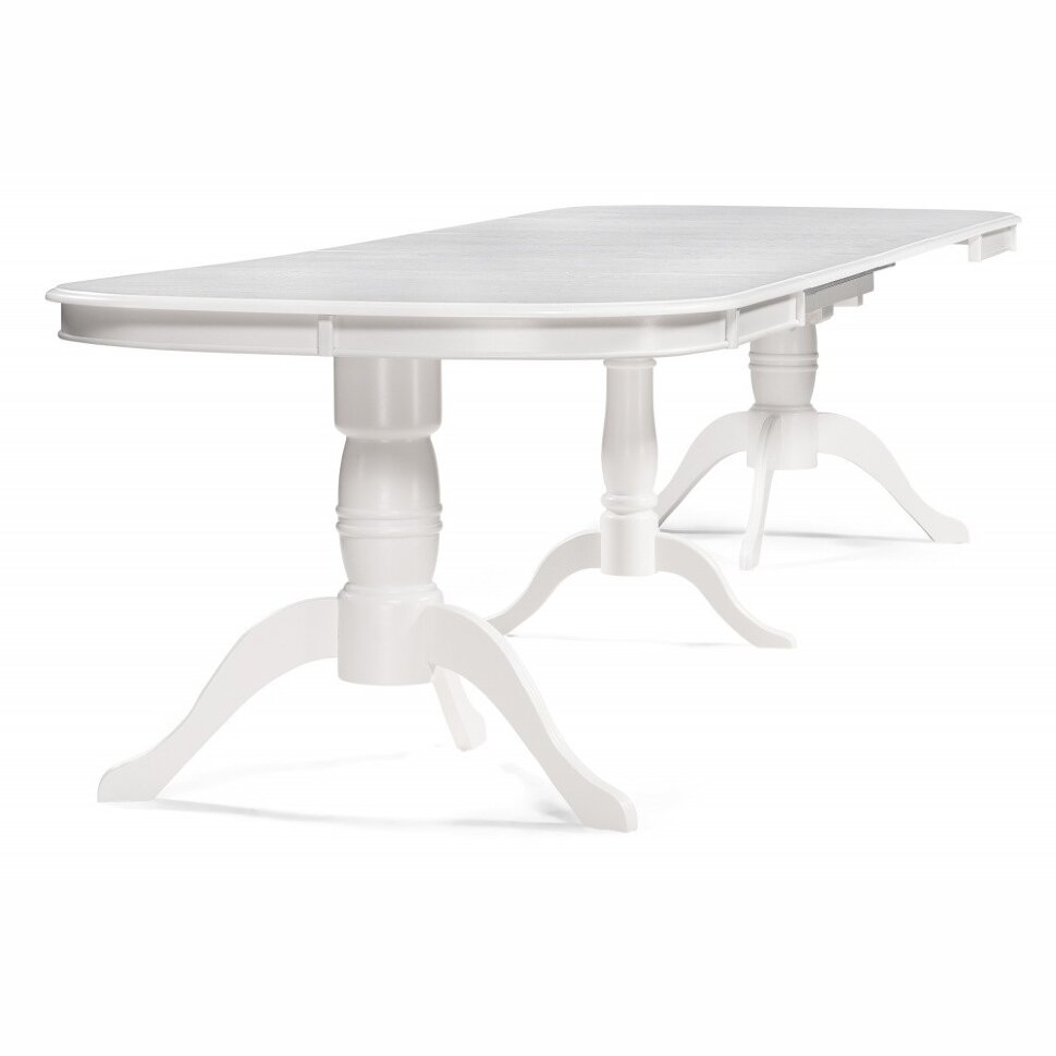 Стол деревянный Louvre 160(337)х106х76 butter white Стол деревянный Louvre 160(337)х106х76 butter white