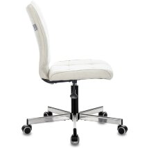 Компьютерное кресло Stool Group Бюрократ CH-330M/VELV20 без подлокотников молочный Velvet 20 крестовина металл