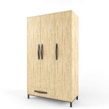 Шкаф трех дверный 2+2 дуб ирландский