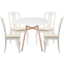 Обеденная группа Мебель Китая Акутто 90 white