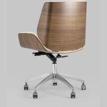 Компьютерное кресло TopChairs TopChairs Crown бежевое механизм качания крестовина металл