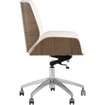 Компьютерное кресло TopChairs TopChairs Crown бежевое механизм качания крестовина металл
