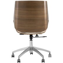 Компьютерное кресло TopChairs TopChairs Crown бежевое механизм качания крестовина металл