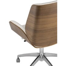 Компьютерное кресло TopChairs TopChairs Crown бежевое механизм качания крестовина металл