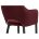 Стул на металлокаркасе Vener wine red 