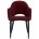 Стул на металлокаркасе Vener wine red 