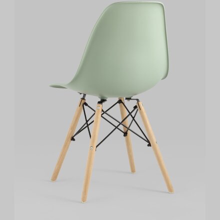 Стул Eames DSW серо-зеленый 