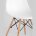 Стул Eames Style DSW белый 