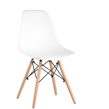 Стул Eames Style DSW белый 