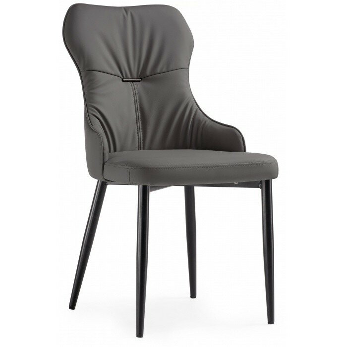 Стул на металлокаркасе Neli gray / black Стул на металлокаркасе Neli gray / black