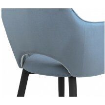 Стул на металлокаркасе Vener light blue