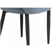 Стул на металлокаркасе Vener light blue