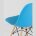 Стул Eames Style DSW бирюзовый 