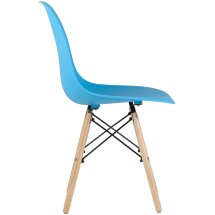 Стул Eames Style DSW бирюзовый