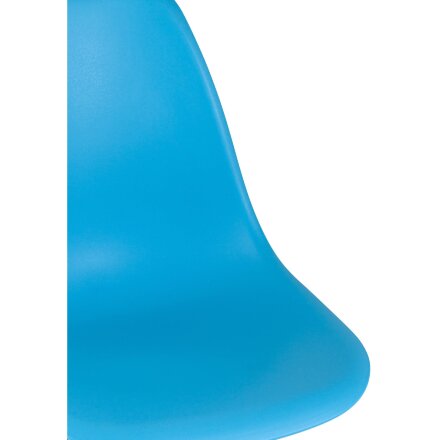 Стул Eames Style DSW бирюзовый 
