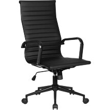 Офисное кресло для руководителей DOBRIN CLARK SIMPLE BLACK, чёрный