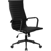 Офисное кресло для руководителей DOBRIN CLARK SIMPLE BLACK, чёрный
