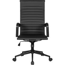 Офисное кресло для руководителей DOBRIN CLARK SIMPLE BLACK, чёрный