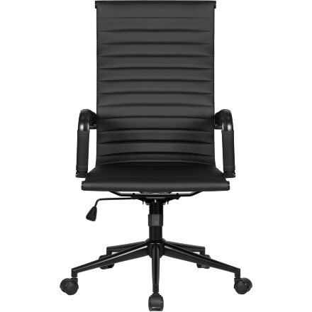 Офисное кресло для руководителей DOBRIN CLARK SIMPLE BLACK, чёрный 
