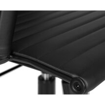 Офисное кресло для руководителей DOBRIN CLARK SIMPLE BLACK, чёрный