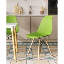 Стул Eames Style DSW зеленый