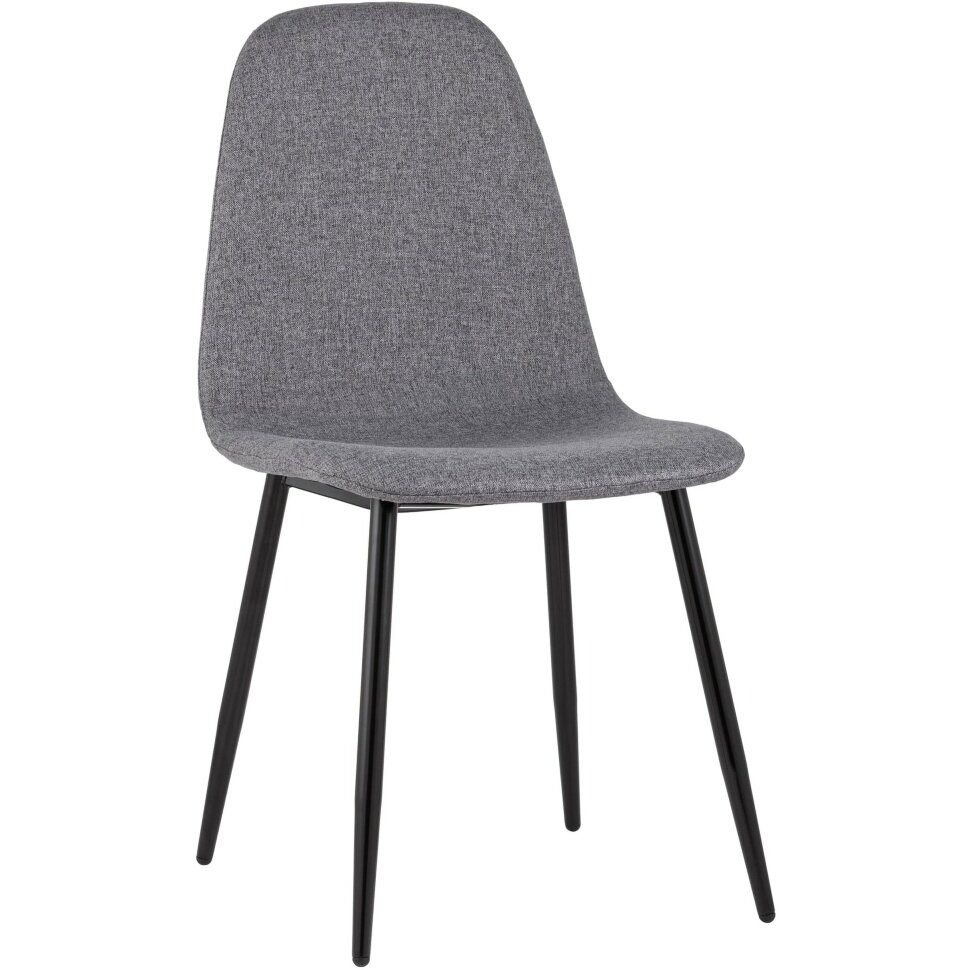 Стул Stool Group Норман рогожка тёмно-серый ножки металл Стул Stool Group Норман рогожка тёмно-серый ножки металл