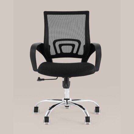 Кресло офисное TopChairs Simple New черный 2 шт 