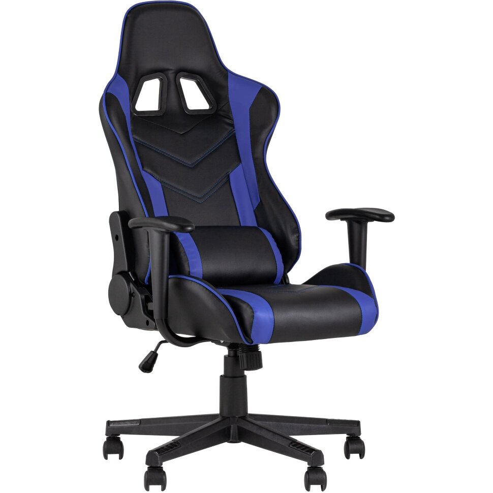 Игровое кресло TopChairs TopChairs Impala синее геймерское Игровое кресло TopChairs TopChairs Impala синее геймерское
