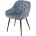 Стул BREEZE BLUVEL-06 BLUE, велюр/ черный каркас М-City 
