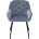 Стул BREEZE BLUVEL-06 BLUE, велюр/ черный каркас М-City 