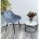 Стул BREEZE BLUVEL-06 BLUE, велюр/ черный каркас М-City 