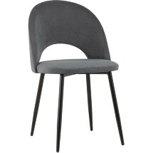 Стул Stool Group Софи велюр тёмно-серый