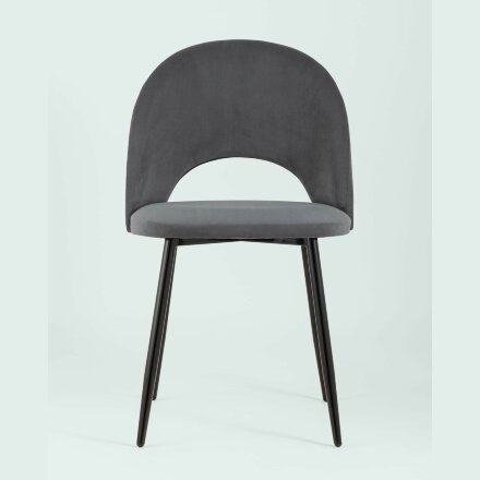 Стул Stool Group Софи велюр тёмно-серый 