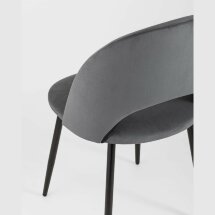 Стул Stool Group Софи велюр тёмно-серый