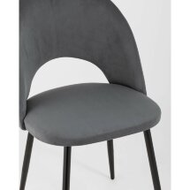 Стул Stool Group Софи велюр тёмно-серый