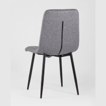 Стул Stool Group Вольт рогожка серый ножки металл