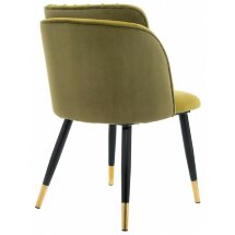 Стул на металлокаркасе на металлокаркасе Orly khaki / green