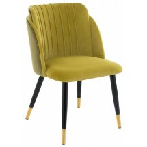 Стул на металлокаркасе на металлокаркасе Orly khaki / green