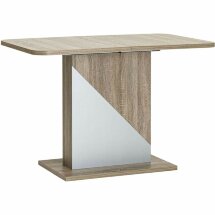 Стол Stool Group раскладной Accent 110-145*69 темное дерево, серый