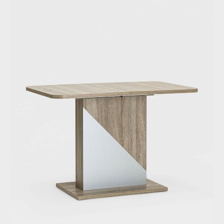Стол Stool Group раскладной Accent 110-145*69 темное дерево, серый 