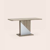 Стол Stool Group раскладной Accent 110-145*69 темное дерево, серый
