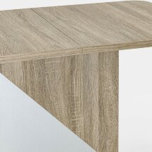 Стол Stool Group раскладной Accent 110-145*69 темное дерево, серый