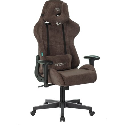 Кресло игровое Бюрократ VIKING KNIGHT LT10 FABRIC коричневый 