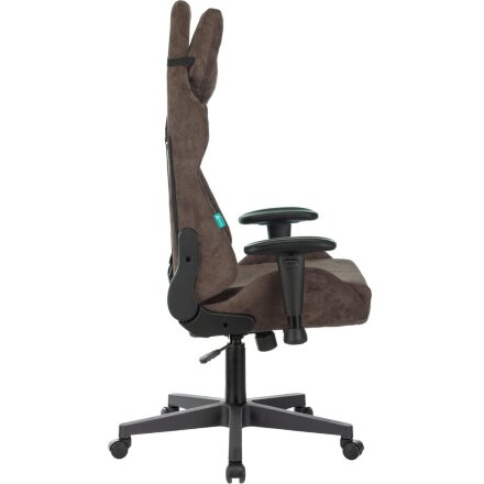 Кресло игровое Бюрократ VIKING KNIGHT LT10 FABRIC коричневый 