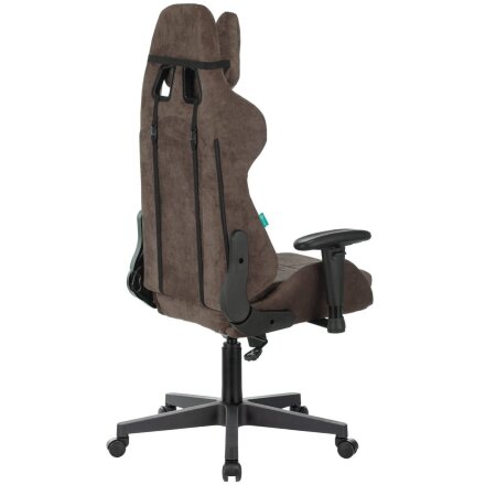 Кресло игровое Бюрократ VIKING KNIGHT LT10 FABRIC коричневый 